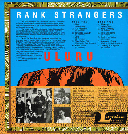 The Rank Strangers : Uluru (LP, Album)