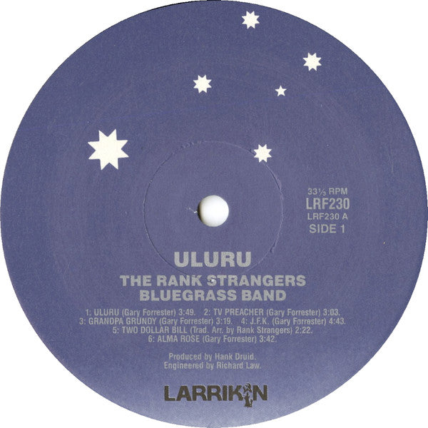 The Rank Strangers : Uluru (LP, Album)