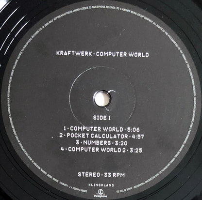 Kraftwerk : Computer World (LP, Album, RE, RM)