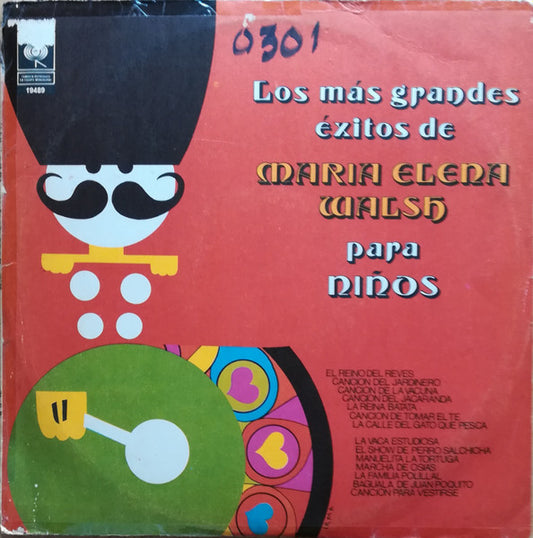 María Elena Walsh : Los Más Grandes Exitos De Maria Elena Walsh Para Niños  (LP, Comp)