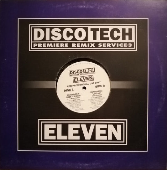 Various : DiscoTech Eleven (2x12", Comp, Promo)