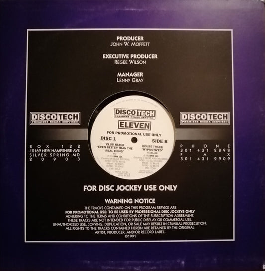 Various : DiscoTech Eleven (2x12", Comp, Promo)