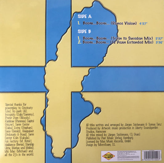 DJ Schwede : Boom... Boom... (12", Maxi)