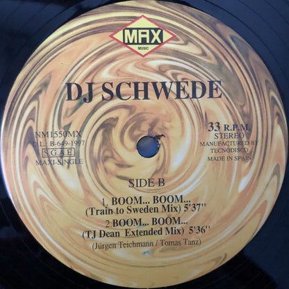 DJ Schwede : Boom... Boom... (12", Maxi)