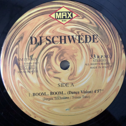 DJ Schwede : Boom... Boom... (12", Maxi)