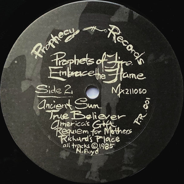 Prophets Of Fire : Embrace The Flame (LP)