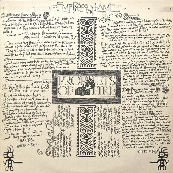 Prophets Of Fire : Embrace The Flame (LP)
