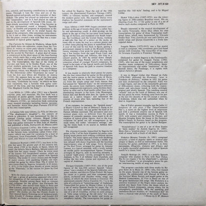 Alirio Díaz / Isaac Albéniz, Manuel De Falla, Enrique Granados, Miguel Llobet, Joaquín Malats, Luis De Milán, Alonso Mudarra, Luis de Narváez, Joaquín Rodrigo, Gaspar Sanz, Regino Sainz De La Maza, Domenico Scarlatti, Andrés Segovia, Fernando Sor, Francis : The Classic Spanish Guitar (2xLP, Comp, Gat)