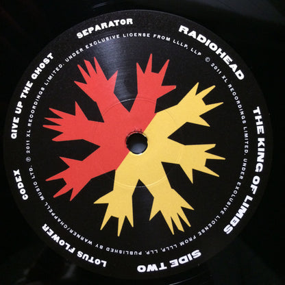 Radiohead : The King Of Limbs (LP, Album, RE, RP)