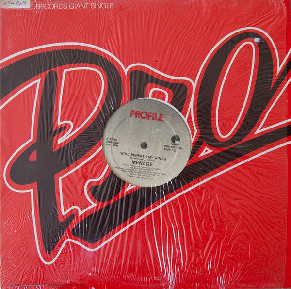 Menage (2) : Wind Beneath My Wings (12", Single)