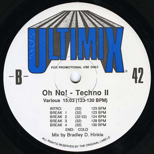 Various : Ultimix 42 (3x12", Comp, Promo)