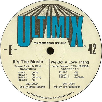 Various : Ultimix 42 (3x12", Comp, Promo)