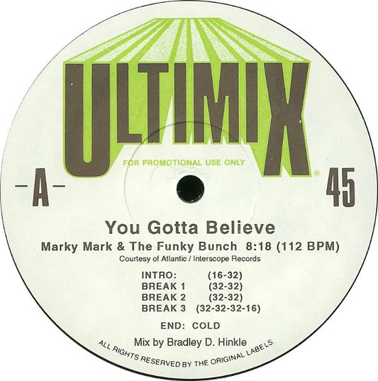 Various : Ultimix 45 (3x12", Comp, Promo)