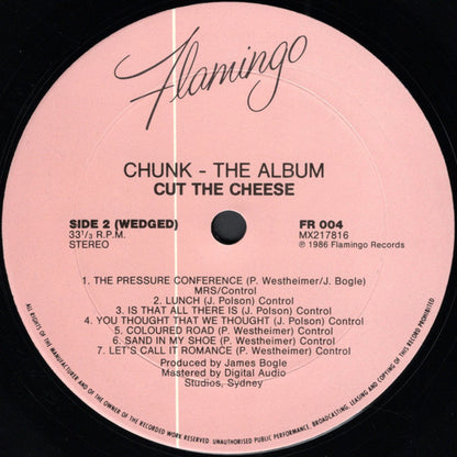 Cut The Cheese (2) : Chunk - The Album (LP)