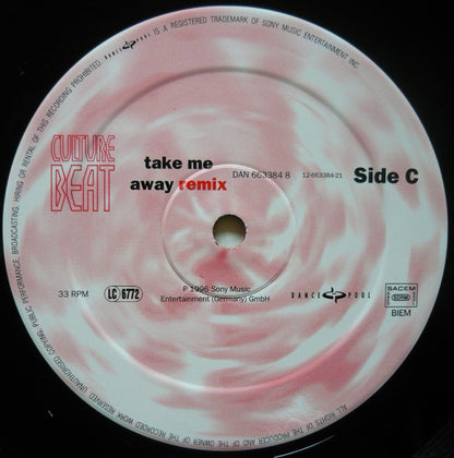 Culture Beat : Take Me Away (Remix) (2x12", Maxi)