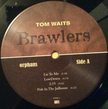 Tom Waits : Orphans: Brawlers (2xLP, Comp, RE, RM, 180)
