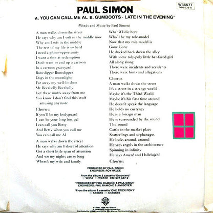 Paul Simon : You Can Call Me Al (12")
