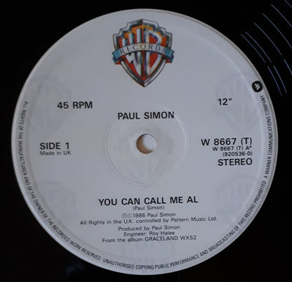 Paul Simon : You Can Call Me Al (12")