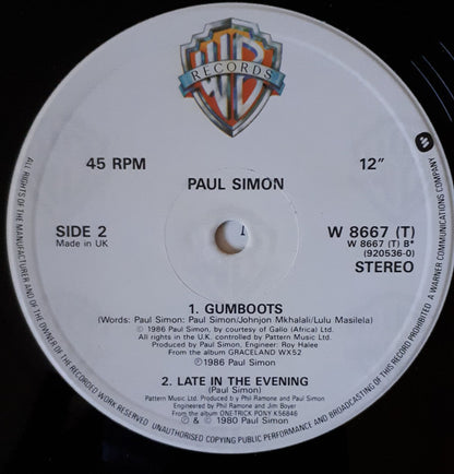 Paul Simon : You Can Call Me Al (12")
