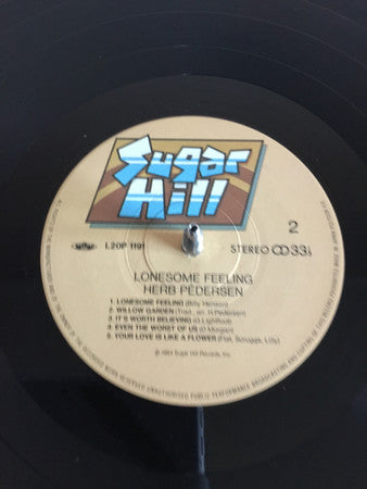 Herb Pedersen : Lonesome Feeling (LP, Album)