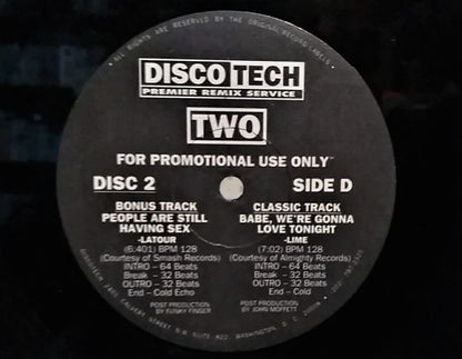 Various : DiscoTech Two (2x12", Comp, Promo)