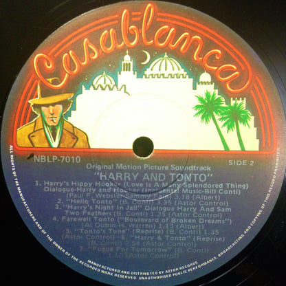 Bill Conti : Harry & Tonto (LP, Album)