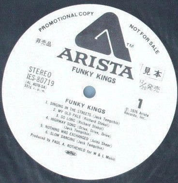 Funky Kings : Funky Kings (LP, Album, Promo)