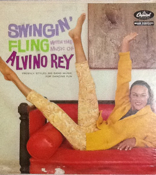 Alvino Rey : A Swingin' Fling (LP, Album, Mono)