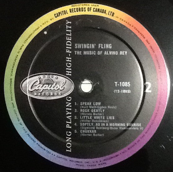 Alvino Rey : A Swingin' Fling (LP, Album, Mono)