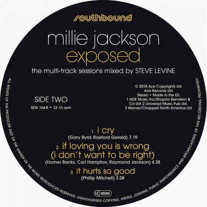 Millie Jackson : Exposed: The Multi Track Sessions (LP, Album, Mixed)