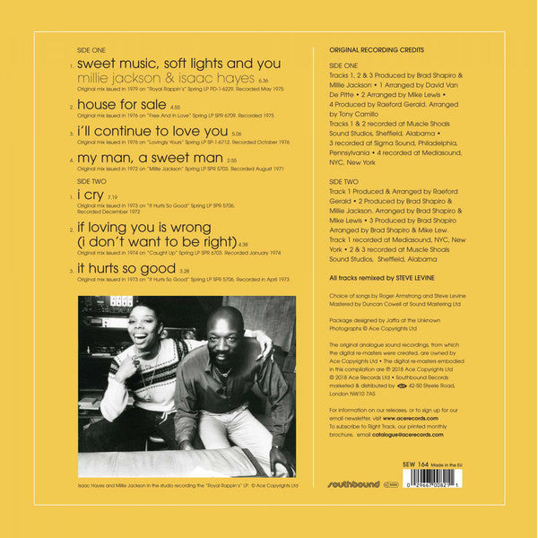 Millie Jackson : Exposed: The Multi Track Sessions (LP, Album, Mixed)