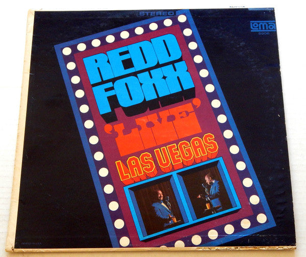 Redd Foxx : "Live" Las Vegas (LP, Album)