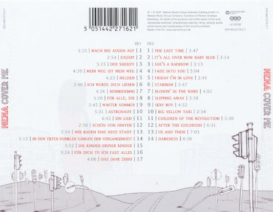 Nena (20) : Cover Me (2xCD, Album)
