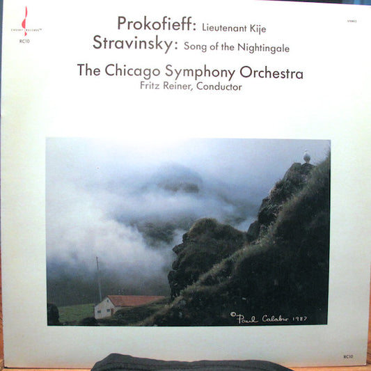 Sergei Prokofiev / Igor Stravinsky, Chicago Symphony Orchestra, Fritz Reiner : Lieutenant Kije / Song Of The Nightingale (LP, RE)