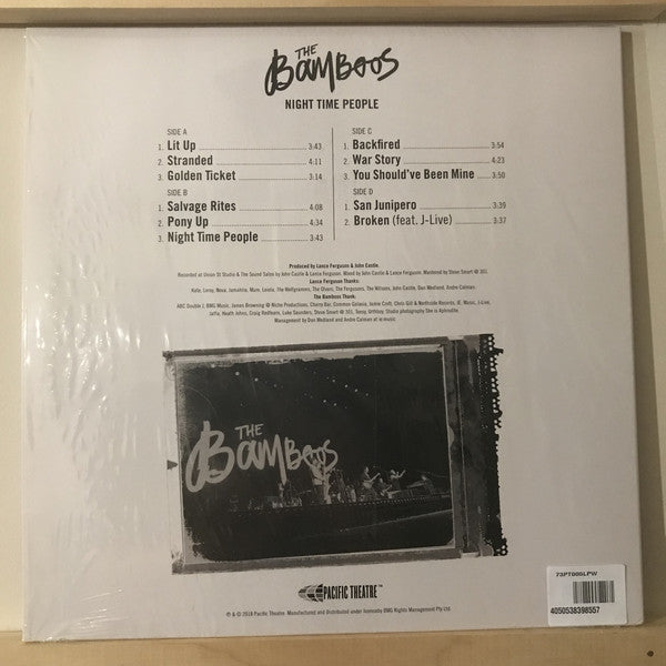The Bamboos : Night Time People  (2xLP, Ltd, Whi)