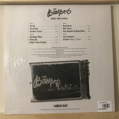 The Bamboos : Night Time People  (2xLP, Ltd, Whi)