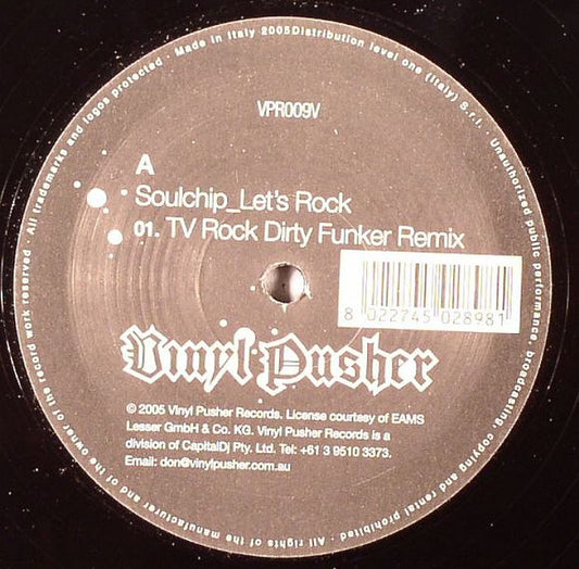 The Soulchip : Let's Rock (12")