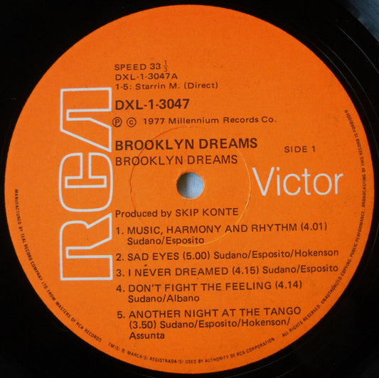 Brooklyn Dreams : Brooklyn Dreams (LP, Album)