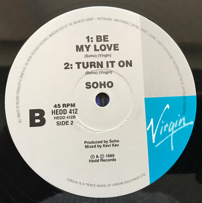 Soho (2) : Message From My Baby (Meccamix) (12", Single)