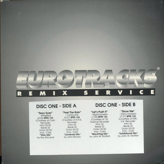 Various : Eurotracks Mixes Issue Thirteen (13) (2x12", Comp, Promo)