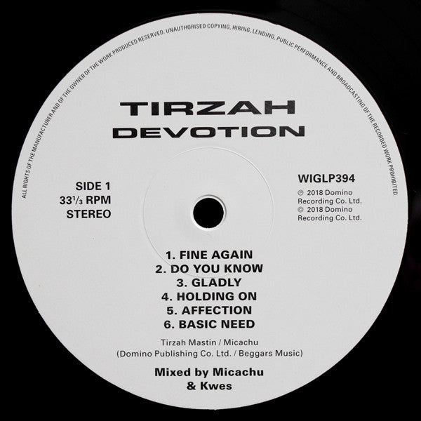 Tirzah : Devotion (LP, Album, 180)