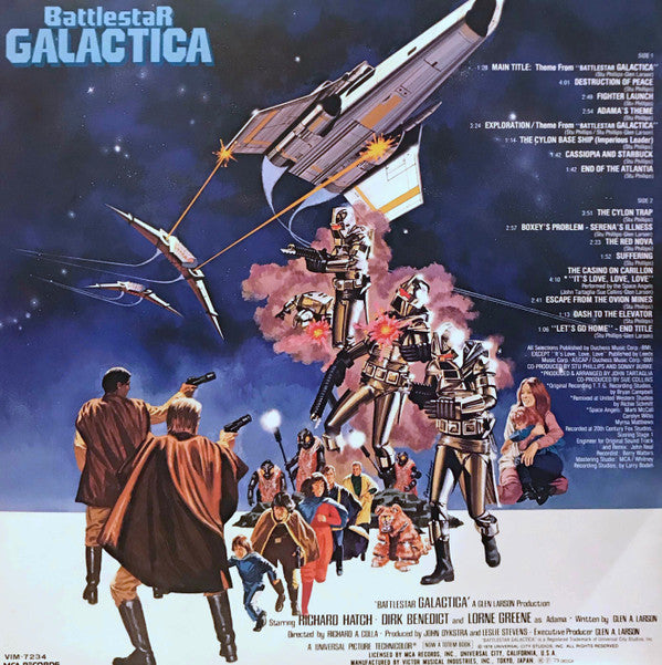 Various : Battlestar Galactica (Original Soundtrack) (LP, Album)