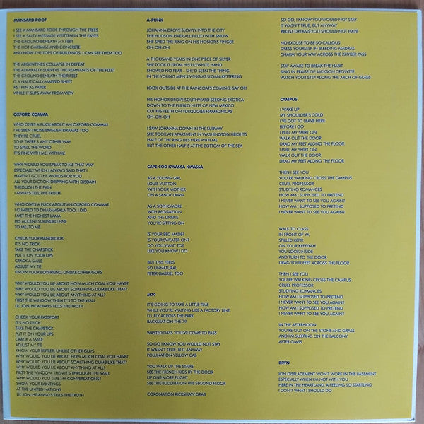 Vampire Weekend : Vampire Weekend (LP, Album)
