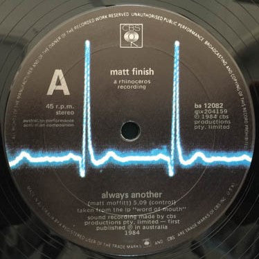 Matt Finish : Always Another (12", Single)