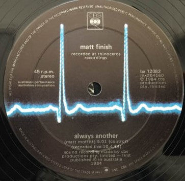 Matt Finish : Always Another (12", Single)