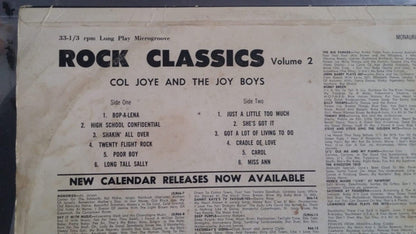 Col Joye And The Joy Boys : Rock Classics No. 2 (LP, Album, Mono, RE)