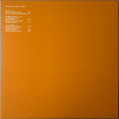 Depeche Mode : A Broken Frame | The 12" Singles (Box, Comp, Ltd, Num, RM + 12", Single, RE + 12", S)
