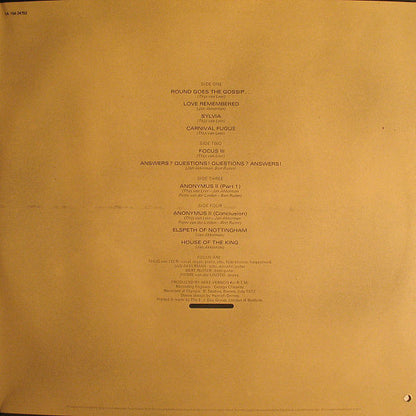 Focus (2) : Focus 3 (2xLP, Album, RE)