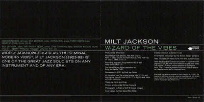 Milt Jackson : Wizard Of The Vibes (CD, Comp, Mono, RE, RM)