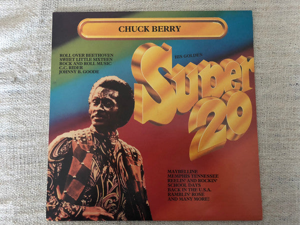 Chuck Berry : His Golden Super 20 (LP, Comp)